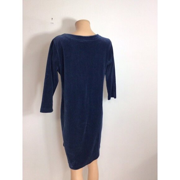 LL Bean Velvet Dress Womens Medium - Picture 6 of 6